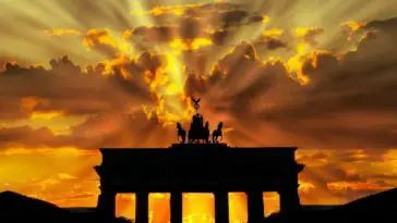 Brandenburger Tor Sonnenuntergang